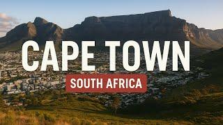 Cape Town Travel Guide  | Discover South Africa’s Most Beautiful City!@wisamkioks
