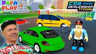 Открыл АВТОСАЛОН в Car Dealership Tycoon