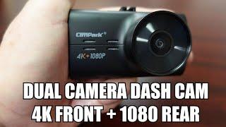 Campark 4K Dash Camera