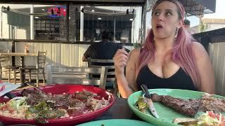 BIG BURP From A Hot Latina Scares Guests in A Restaurant! @EatwithZii