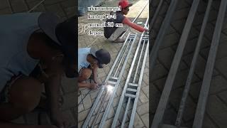Regel kanopi 4×4 #kerja #tukanglaskreatif