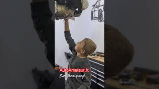 Auto Amateur Jr. keeping the Soul exhaust and cats looking good!