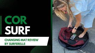 COR SURF Wetsuit Changing Mat REVIEW by SurferElle