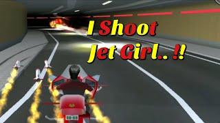 I Shoot Jet Girl and Bring her out from the Tunnel  Sakura School Simulator