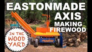 Eastonmade AXIS and Kioti CK4010 Making Firewood - #383