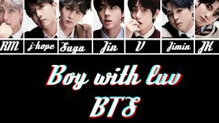 Boy with luv - BTS(방탄소년단) / • текст • перевод • кириллизация •