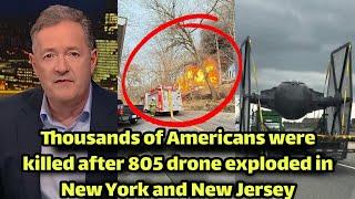 Video of the moment the Durwan plane exploded in New Jersey and New York killing hundrds of Americns