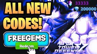 *NEW CODE* ALL WORKING CODES FOR ALL STAR TOWER DEFENSE IN 2024! ROBLOX ALL STAR TOWER DEFENSE CODES