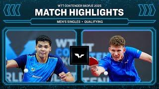 Angel Naranjo vs Andrei Istrate | MS Qual | WTT Contender Skopje 2025