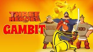 Three Heroes: Gambit | "Три богатыря. Ход конем" с английскими субтитрами