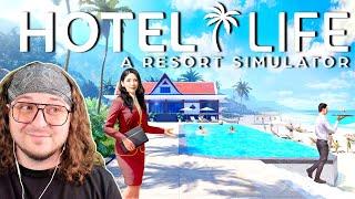 I START MY HOTEL OWNER LIFE! (Hotel: A Resort Simulator)