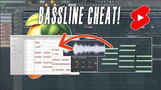 HOW TO FIND THE BASSLINE OF A SAMPLE REAL QUICK | FL Studio Tutorial | #Shorts