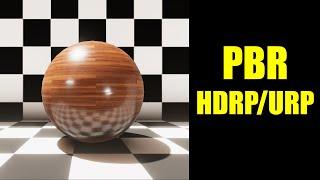 PBR Shader for Unity HDRP and URP