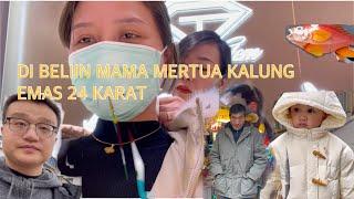 MAMA MERTUA  CHINA BELIIN AKU KALUNG EMAS 24 KARAT, ZHIZHI DAPET LAMPION DARI YEYE