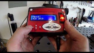 Arduino controlled rotary weld positioner