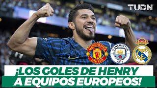 ¡BOMBA INTERNACIONAL!  Grandes goles de Henry Martin a equipos europeos I TUDN