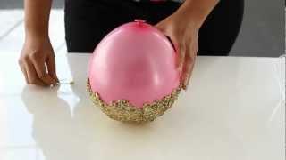 Miss Kris: DIY Glitter Accent Bowl