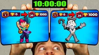 How I Gained 2000 Trophies in ONLY 10 hrs pushing New Brawlers.. (rank 30 chester & gray)