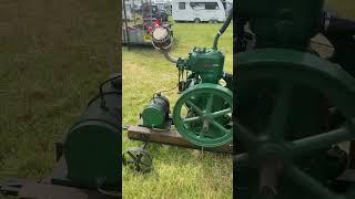 Lister Stationary Engine - Sedgemoor 2024 #vintage #engineering #agriculture #motor #history #uk