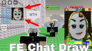 Roblox Script FE Chat Draw, роблокс скрипты, FE Chat Art