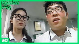 [고등학생 vlog] 잘나가는 동아리 면접 브이로그 (대면식 준비, 1진이랑 2진 사이 1.6진 정도, 밴드부 노래 추천, 황정민 성대모사, 방송부 누나, 독서실 컵라면 먹방)