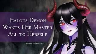 [F4A] Your Jealous Demon Bound Confesses and Proves Her Love [Demon x Sorceror] [Kissing] [ASMR RP]