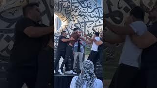  vs  FACE-OFF ENDS IN SLAP