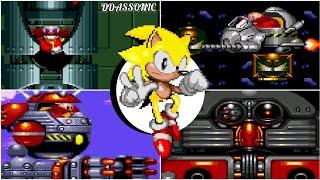 Super Sonic Vs Sonic Trilogy All Bosses + 2 Delta New Bosses