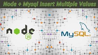 HOW TO RUN MULTIPLE DATA INSERT QUERY WITH NODE.js MYSQL