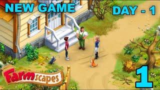 Farmscapes Story Walkthrough Gameplay - Day 1 - Part 1