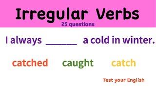 Most common irregular verbs in English I English Grammar