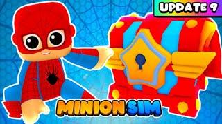 (Minion Simulator UPDATE 9) HOW TO FIND THE NEW SUPERHERO PIN