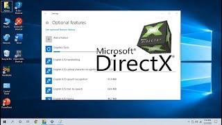 How to Install Latest DirectX Graphic Tool in Windows 10 (Easy)