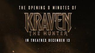 KRAVEN THE HUNTER - Opening Scene | Exclusively In Cinemas Cinemas January 1