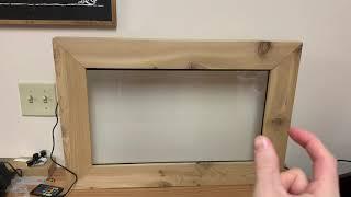 Raspberry Pi MagicMirror TouchScreen Smart Mirror Capstone