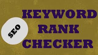 Keyword Rank Checker