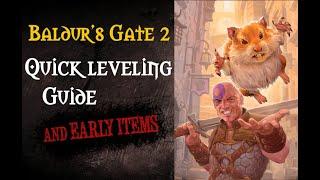 Baldur's Gate 2 - Quick Leveling Guide (and early items!)