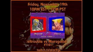 SSF2X: Special FT10 - Marsgattai (Guile) vs eltrouble (Dhalsim)