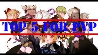 [Dragon Nest] TOP 5 персонажей для ПвП на 95 LvL. (#СубьективныЙcykaТОП)