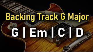 Pop Rock Backing Track G Major | 110 BPM | Guitar Backing Track