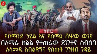 የኮማንዶ ኃይል እና የሰሜን ሸዋው ውጊያ | በአማራ ክልል የተጠራው ድንገተኛ ስብሰባ | አላሙዲ ለብልጽግና የሰጡት ገንዘብ ጉዳይ | Ethiopia