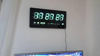 LED Clock JH-4622 - Ceas electric de perete (Made în China)