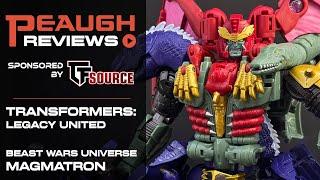 Video Review: Transformers Legacy United - Commander Class Beast Wars Universe MAGMATRON