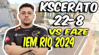 CS2 POV | FURIA KSCERATO (22/8) vs FaZe (Dust2) @ IEM Rio 2024