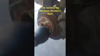 The moment the mechanic became a Bard. #automobile #mechanic #brake #mechaniclife  #dnd