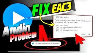 mx player eac3 audio not supported problem solved (2025) | eac3 not supported mx player