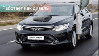 Toyota Camry 55 работает как дизель. balancing shaft repair.