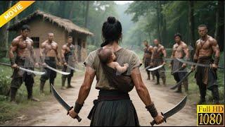 2025 action hit: The village woman with a baby is a top agent—she wiped out a whole Japanese unit.