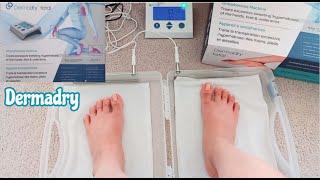 How to Treat Sweaty Feet (Hyperhidrosis) at Home | Dermadry Iontophoresis Machine (Day 01)