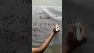 math tricks \percentage triks /best trik / easy persentage trik